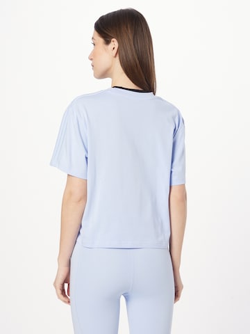 mėlyna ADIDAS SPORTSWEAR Marškinėliai 'Essentials 3-Stripes '