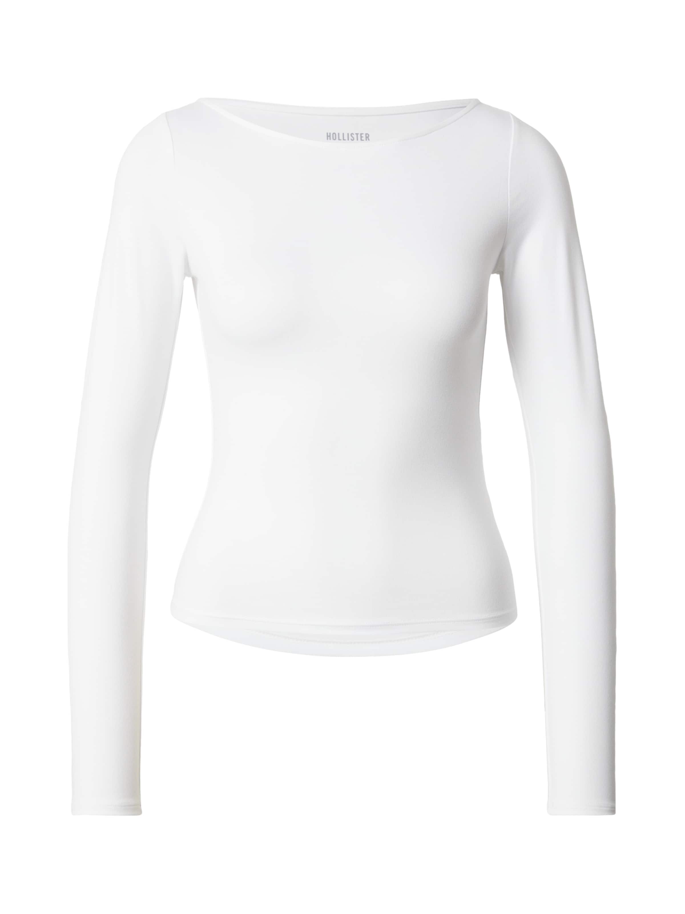HOLLISTER Póló - fehér: elől