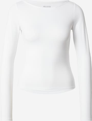 HOLLISTER Tričko - Biela: predná strana