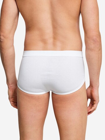 SCHIESSER Panty 'Cotton Essentials Doppelripp' in White