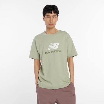 new balance Shirt 'Athletics' in Groen: voorkant