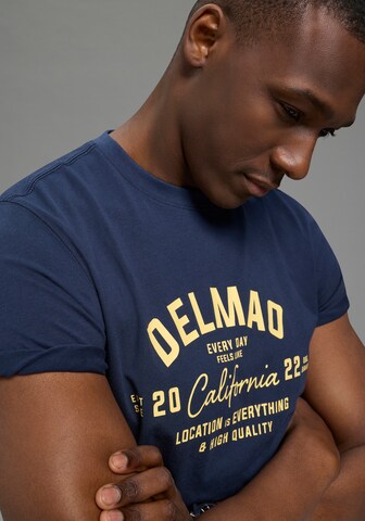DELMAO T-Shirt in Blau