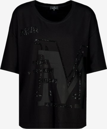 T-shirt monari en noir : devant