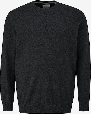 s.Oliver Men Big Sizes Pullover in Grau: predná strana