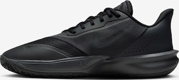 NIKE Athletic Shoes 'PRECISION VII' in Black: front