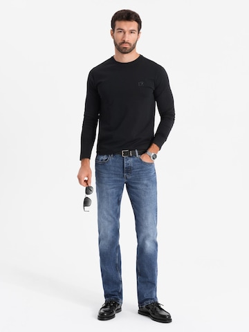Ombre Shirt in Black
