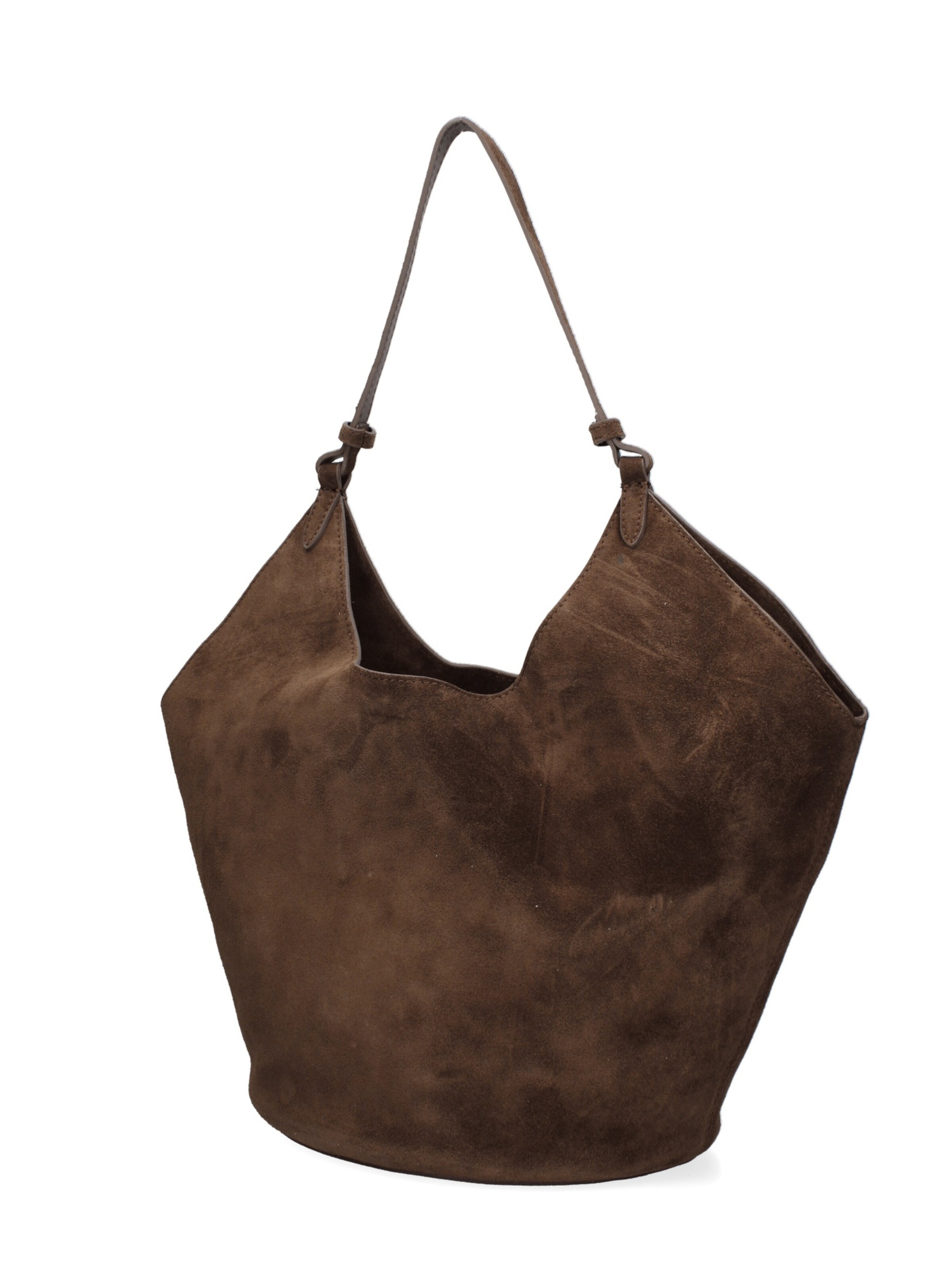 Sac bandoulière Gave Lux en marron : devant