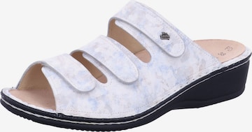Finn Comfort Pantolette 'PISA' in Blau: Vorderseite