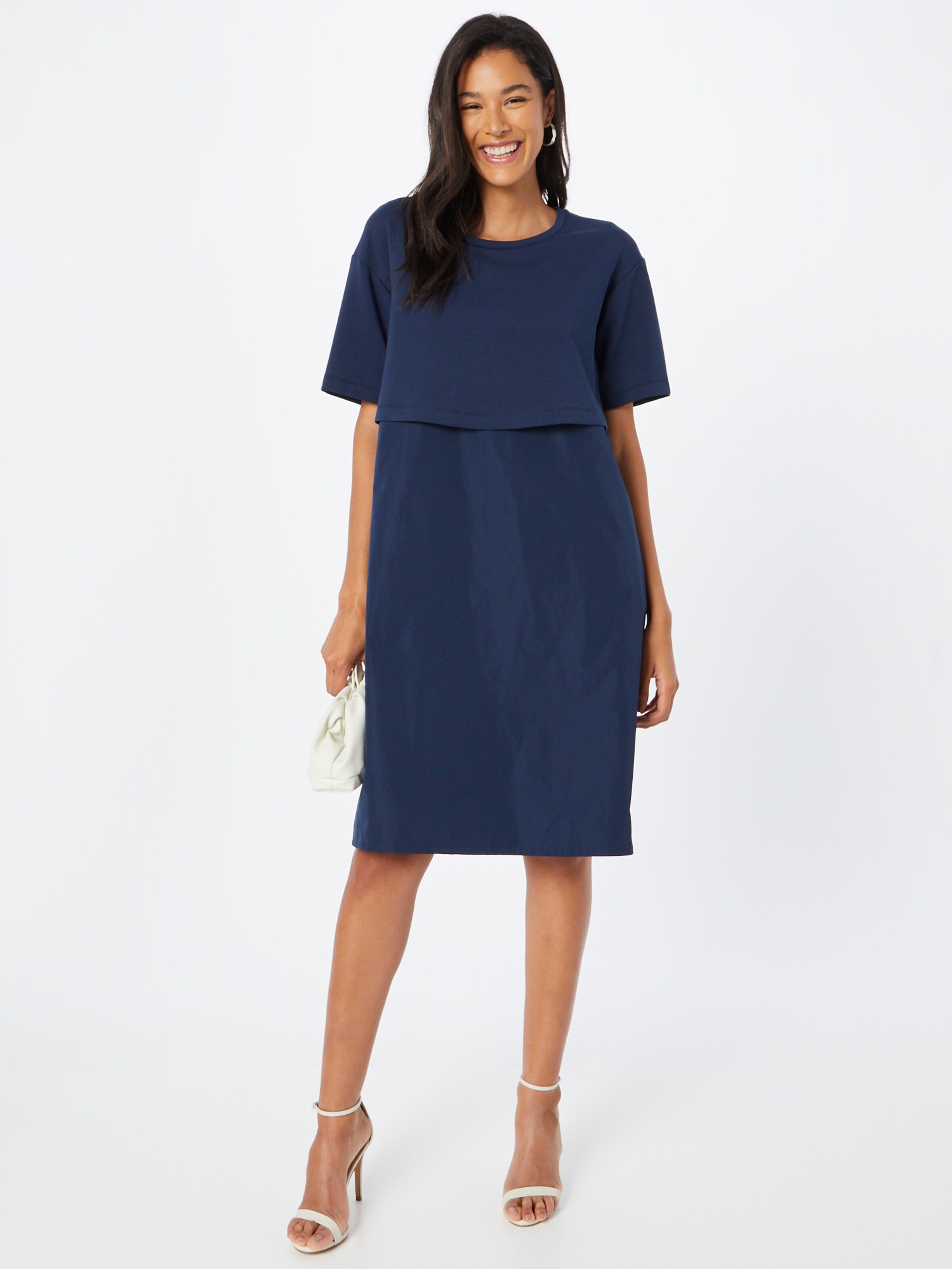 Frauen Große Größen Weekend Max Mara Kleid 'SAFARI' in Navy - VQ03399 Frauen Große Größen Weekend Max Mara Kleid 'SAFARI' in Navy - VQ03399