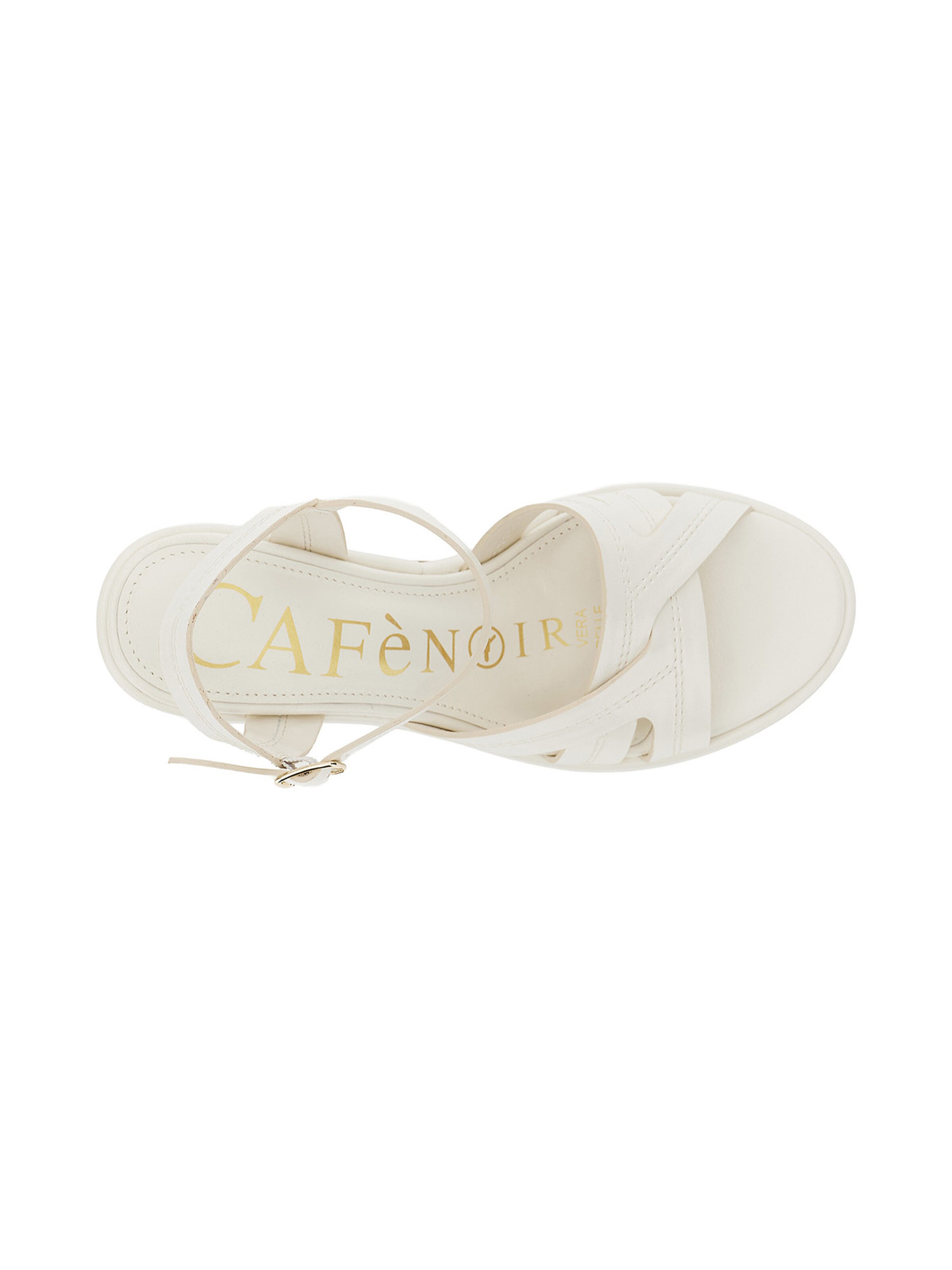 CAFè NOIR Sandal in White
