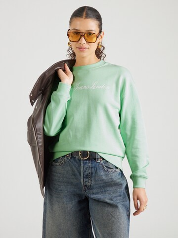 Pepe Jeans Sweatshirt 'ELSY' in Grün: Vorderseite