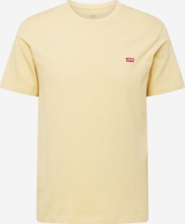 LEVI'S ® Shirt 'SS Original HM Tee' in Geel: voorkant
