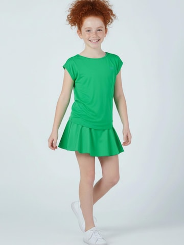 SPORTKIND - Camiseta funcional en verde: frente