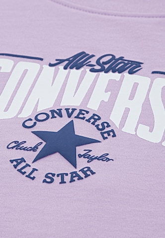 purpurinė CONVERSE Marškinėliai