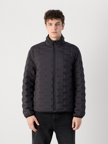 Calvin Klein Prehodna jakna | črna barva: sprednja stran