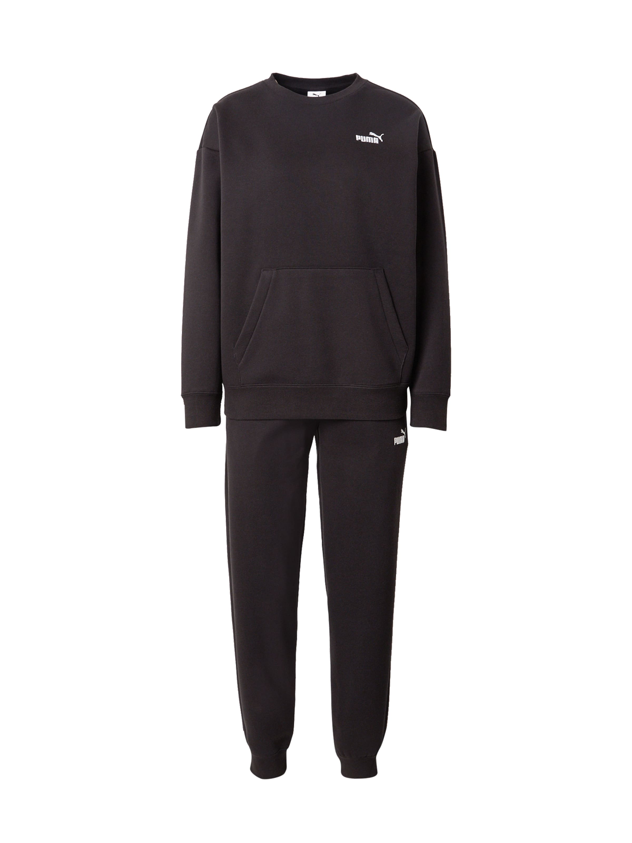 Survêtement PUMA en noir : devant