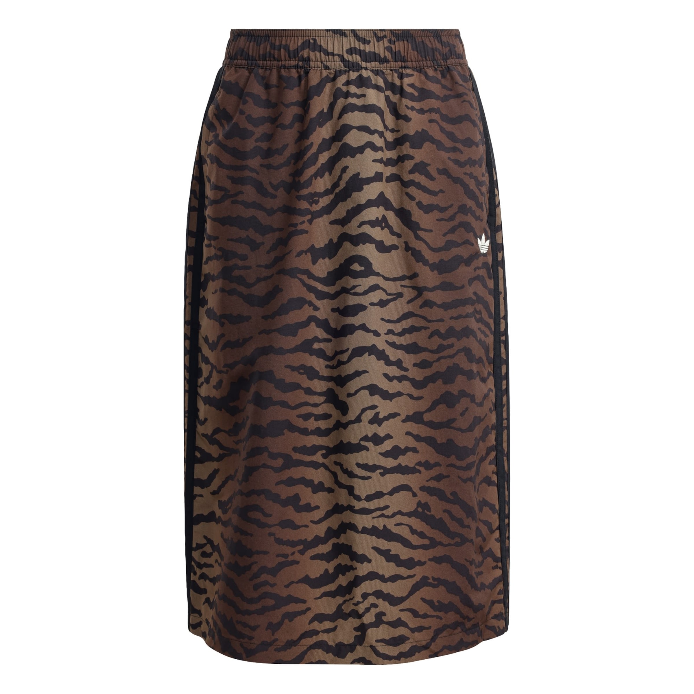 Jupe ADIDAS ORIGINALS en marron : devant