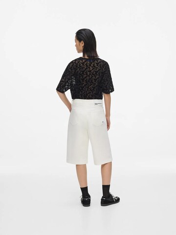 KARL LAGERFELD JEANS - Loosefit Calças de ganga em branco