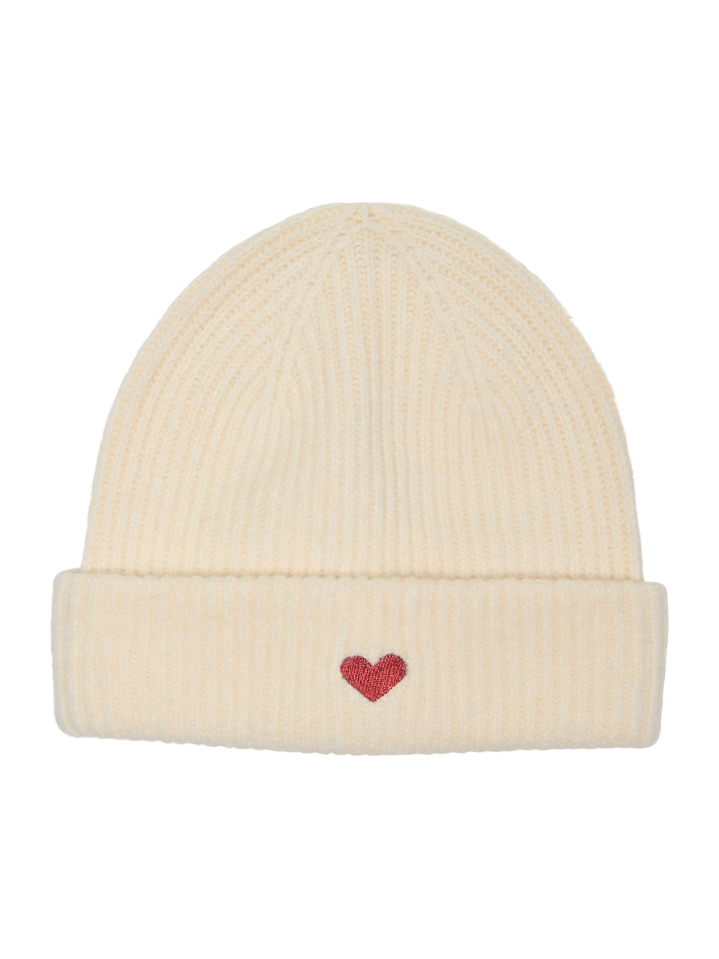 ONLY Čepice 'ONLHEARTY' – bílá: přední strana