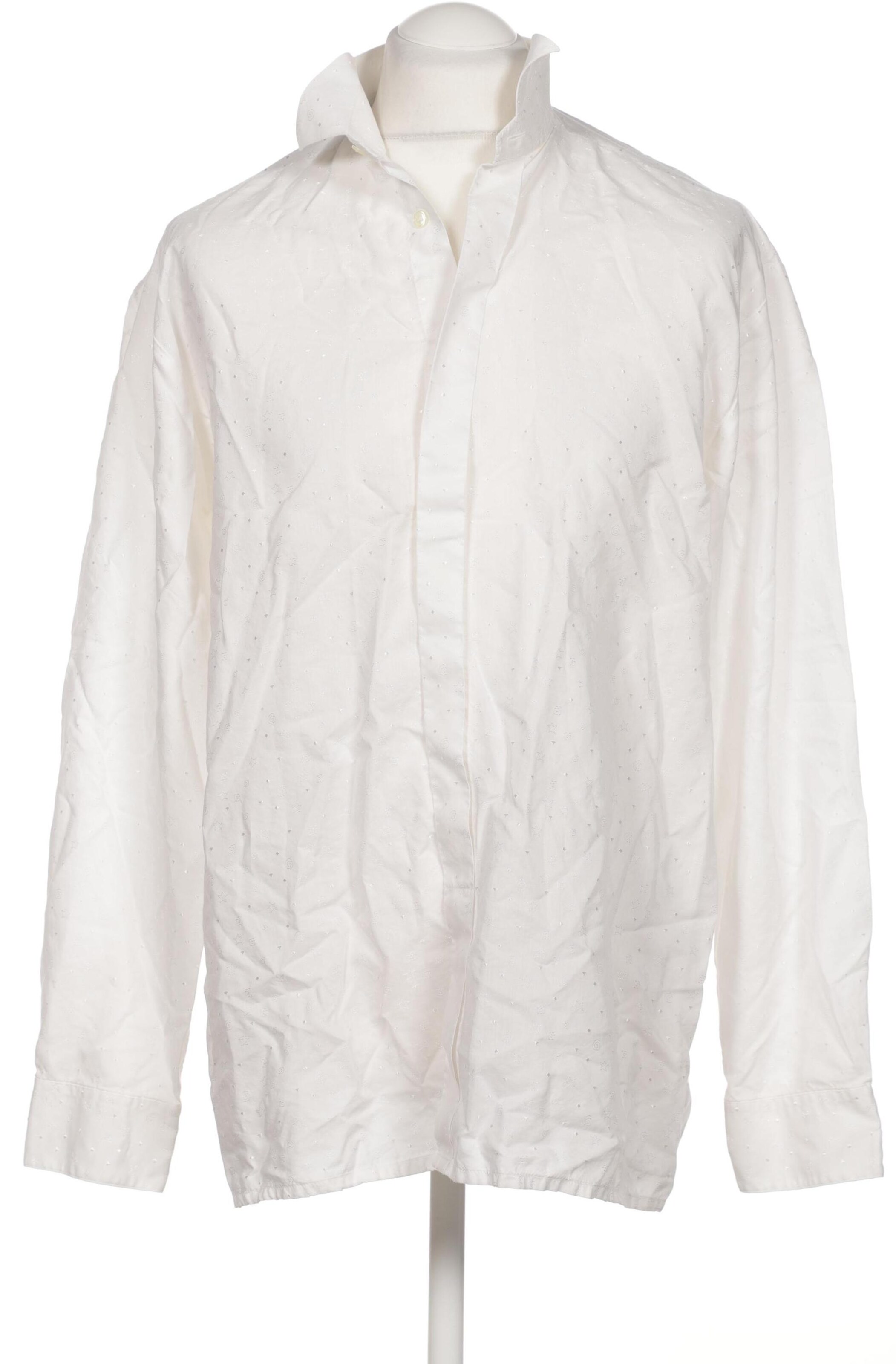 SEIDENSTICKER Button Up Shirt in L in White: front