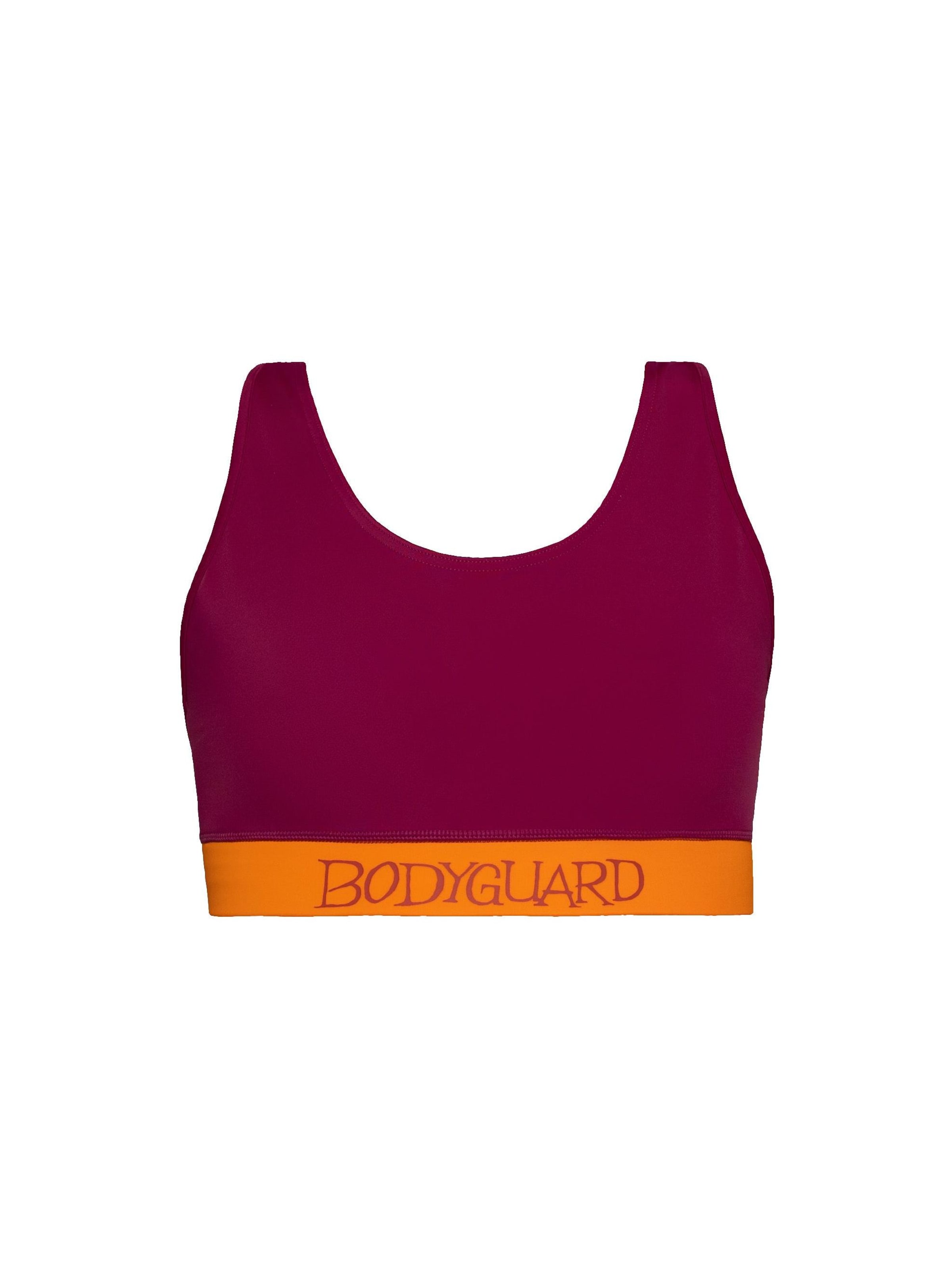 Bodyguard Medium Support Sports Bra 'Lagonisi' in Red: front