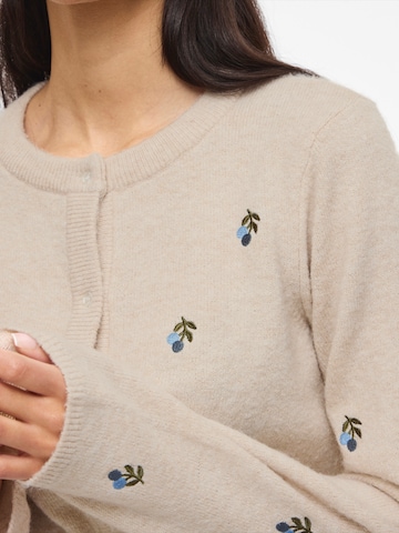 Cardigan 'VISEBORA' VILA en gris