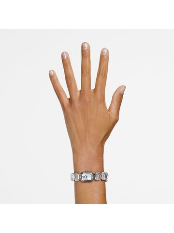 Swarovski Analoguhr in Silber