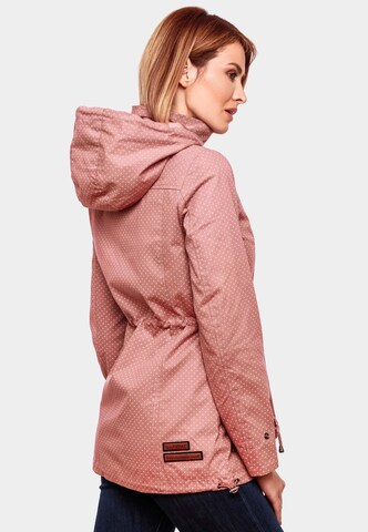 MARIKOO Overgangsparka 'Nyokoo' i pink