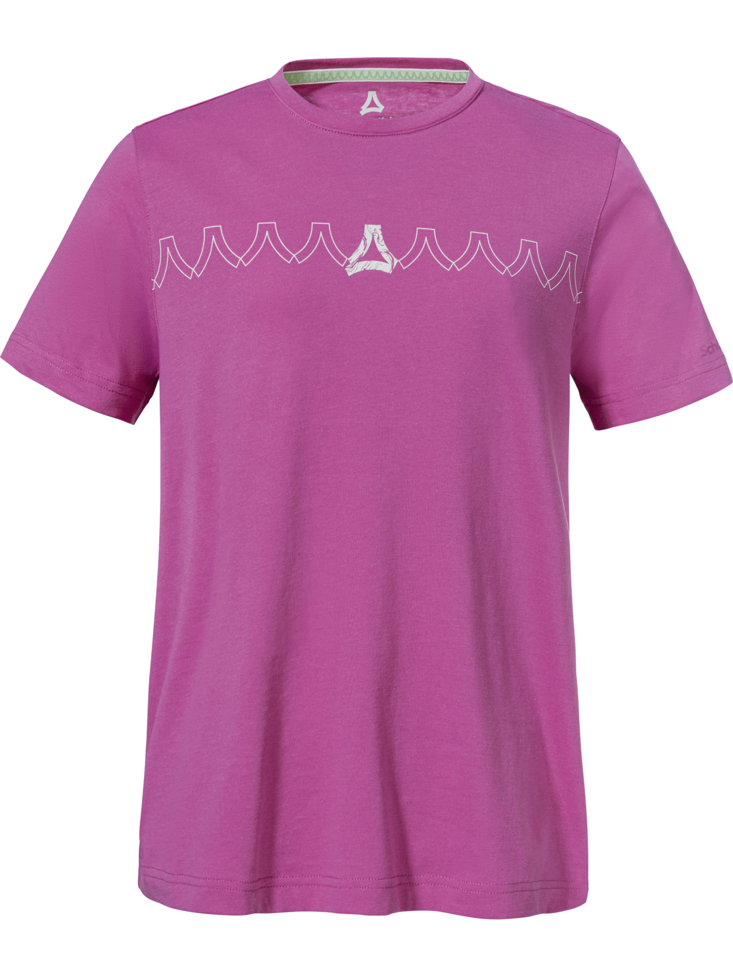 T-shirt fonctionnel 'Elmori' Schöffel en rose : devant