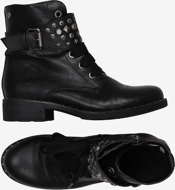 TOM TAILOR Stiefelette 39 in Schwarz: Vorderseite