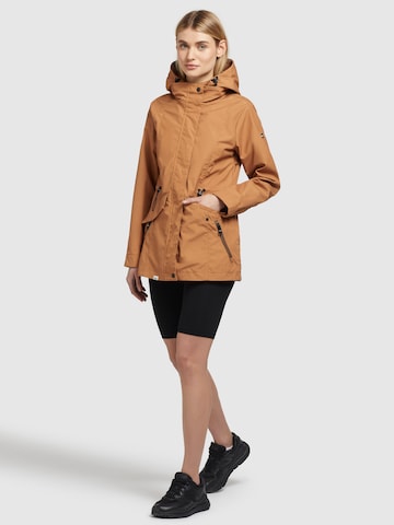 Parka di mezza stagione di khujo in beige