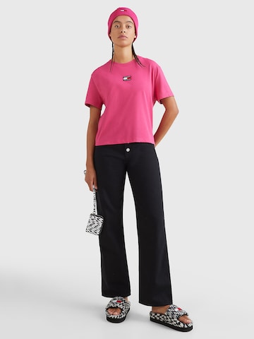 Tommy Jeans Shirt in Roze