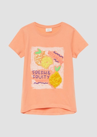 T-Shirt s.Oliver en orange