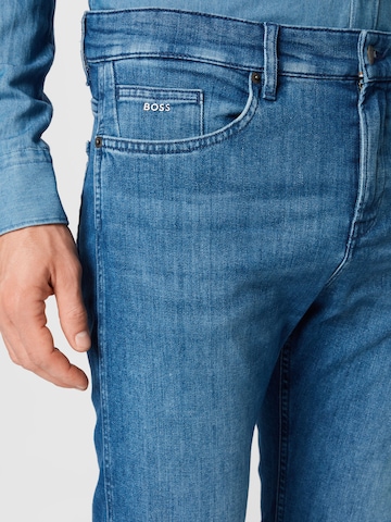 BOSS Black Regular Jeans 'Delaware' i blå