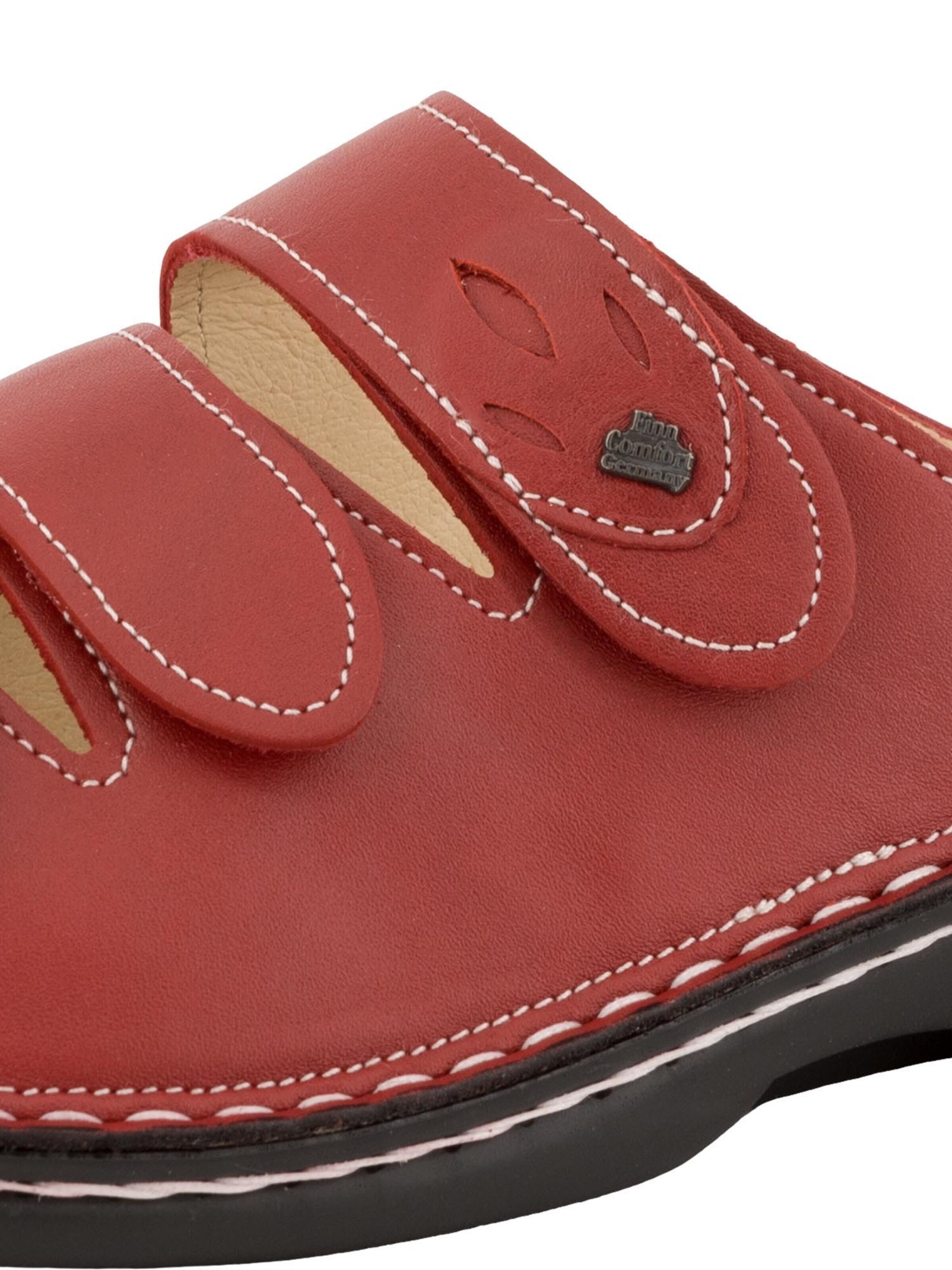 Finn Comfort Mules 'KOS' in Red
