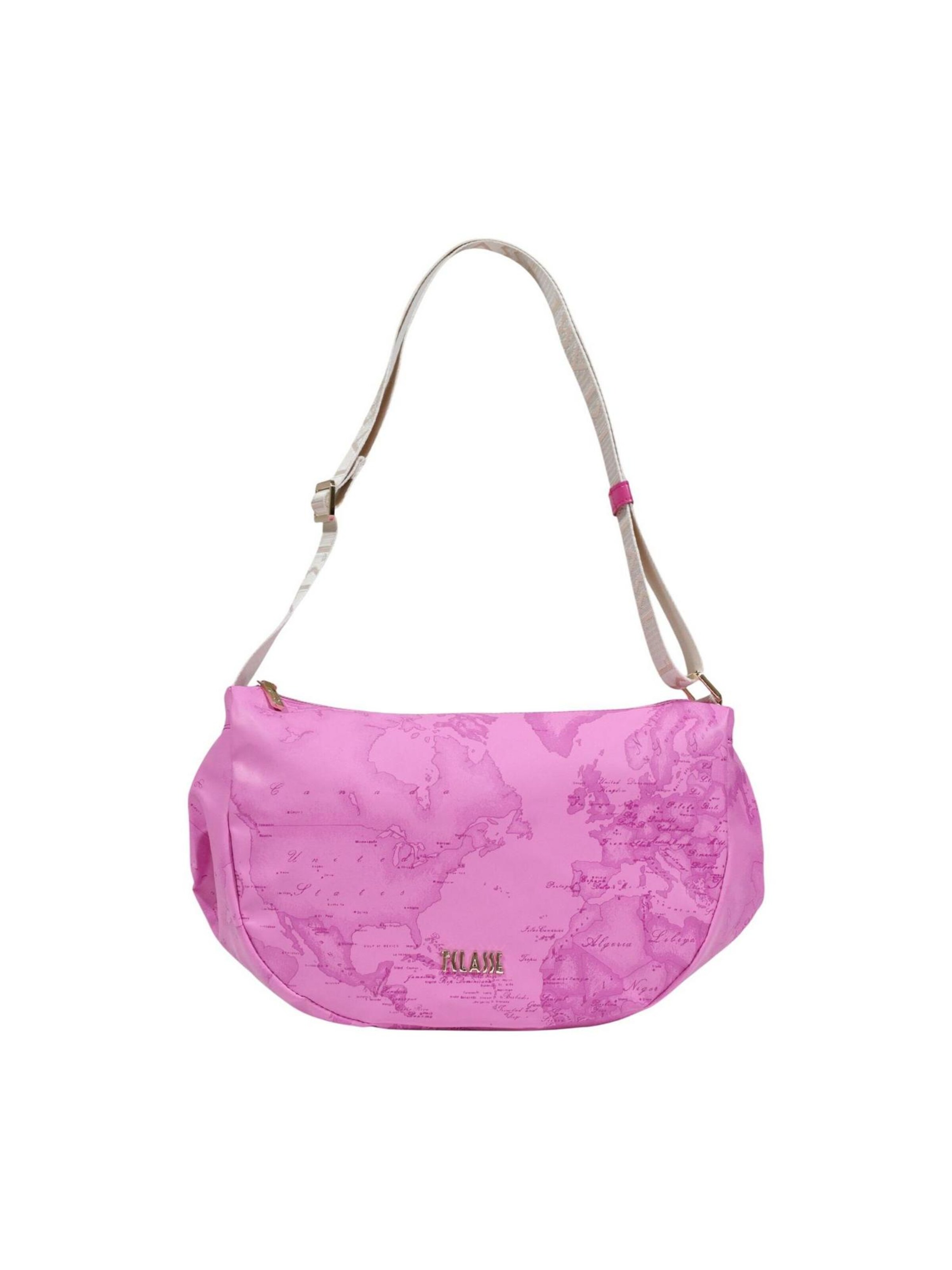 Borsa a spalla 'LF54 9942' di Alviero Martini 1a clase in rosa: frontale