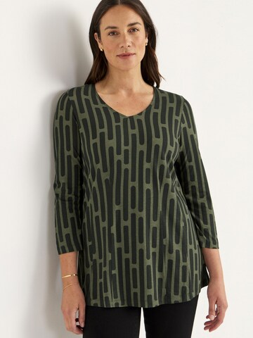 Cellbes of Sweden Tunic in Green: front