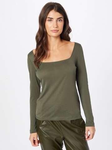 Aligne Shirt 'Caspian' in Green: front