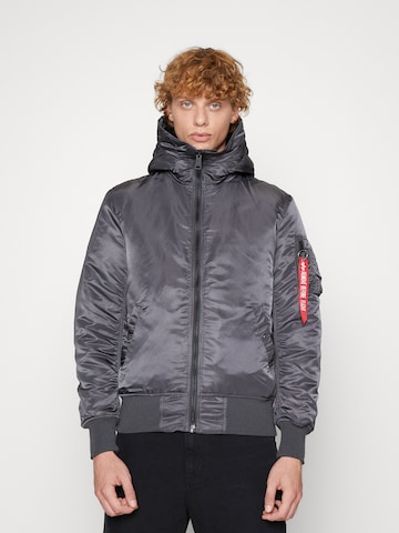 ALPHA INDUSTRIES Vinterjacka 'MA-1' i grå: framsida