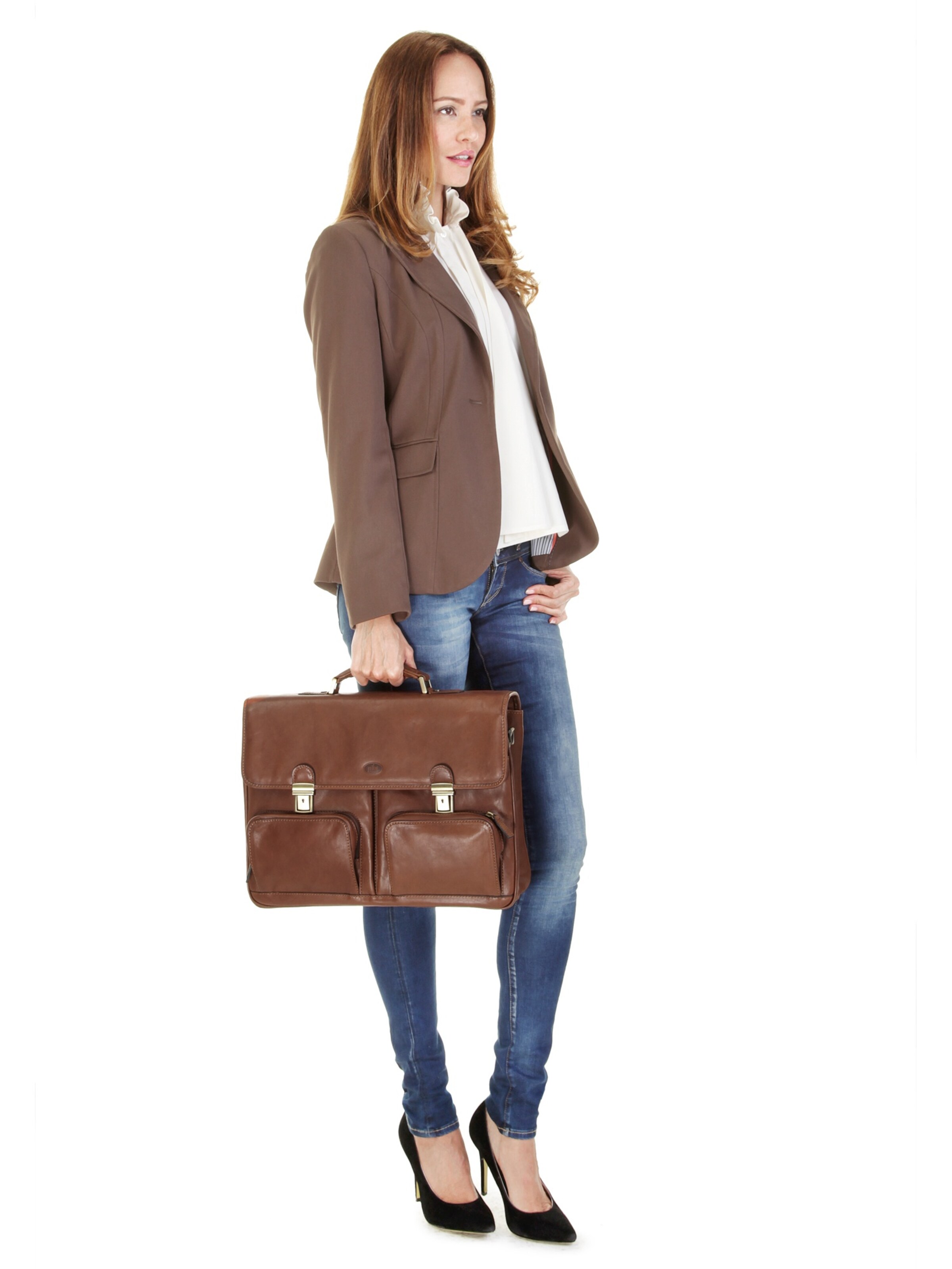 piké Aktenkoffer‌ in Braun