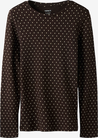 Maglietta di NAME IT in marrone: frontale