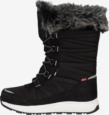 TROLLKIDS Snowboots in Schwarz: Vorderseite