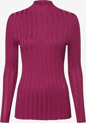 Pull-over Marie Lund en rose : devant