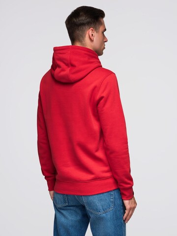 Ombre - Sudadera en rojo