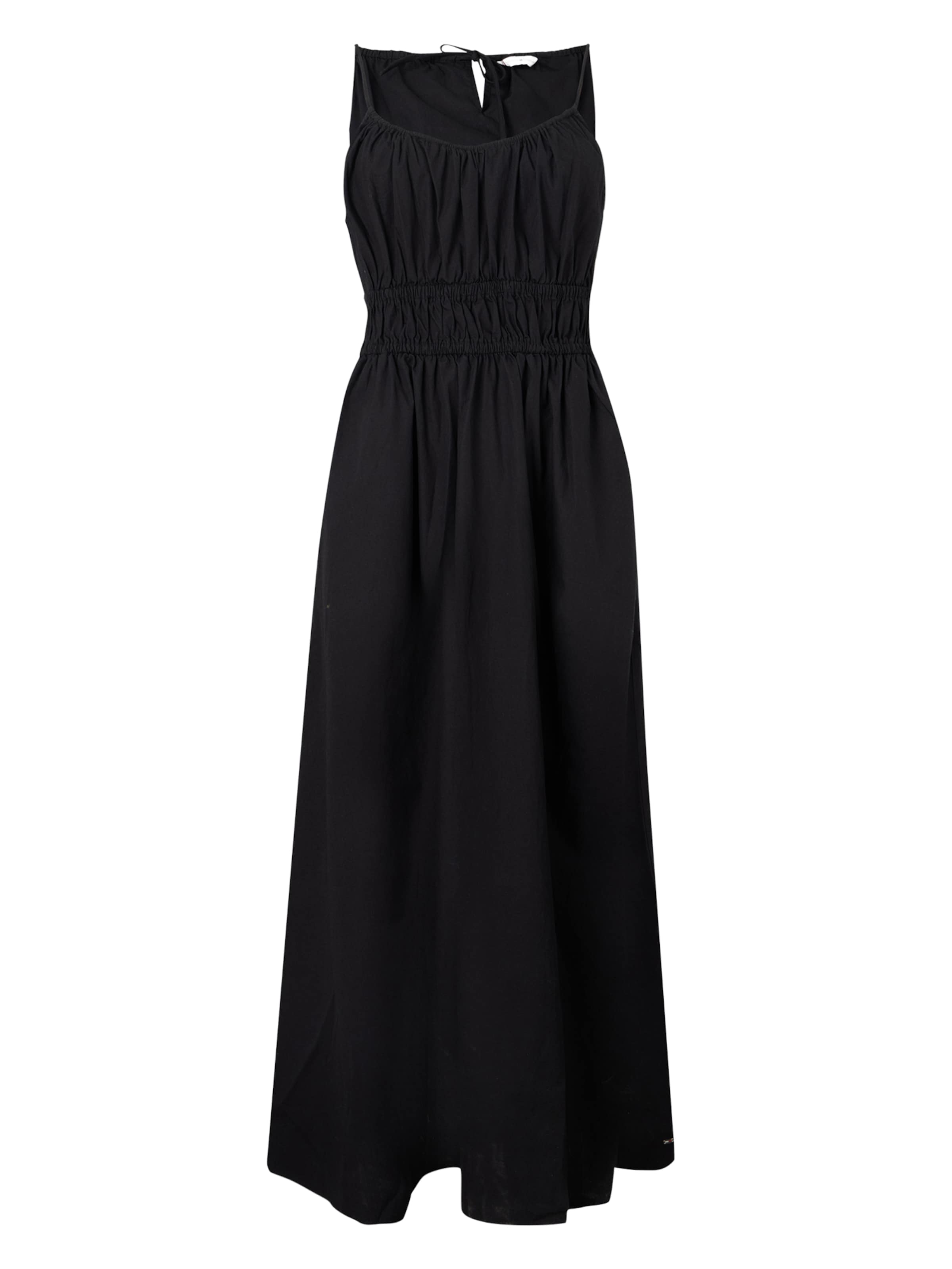 TOMMY HILFIGER Zomerjurk in Zwart: voorkant