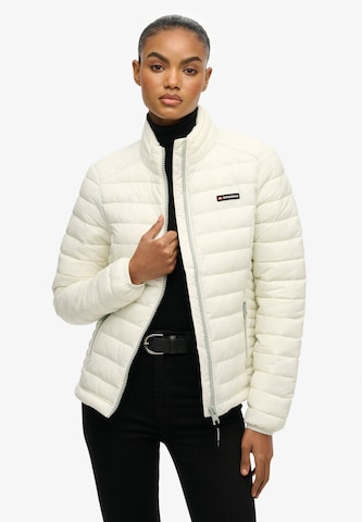 Veste mi-saison 'Fuji Lite' Superdry & Co en blanc : devant