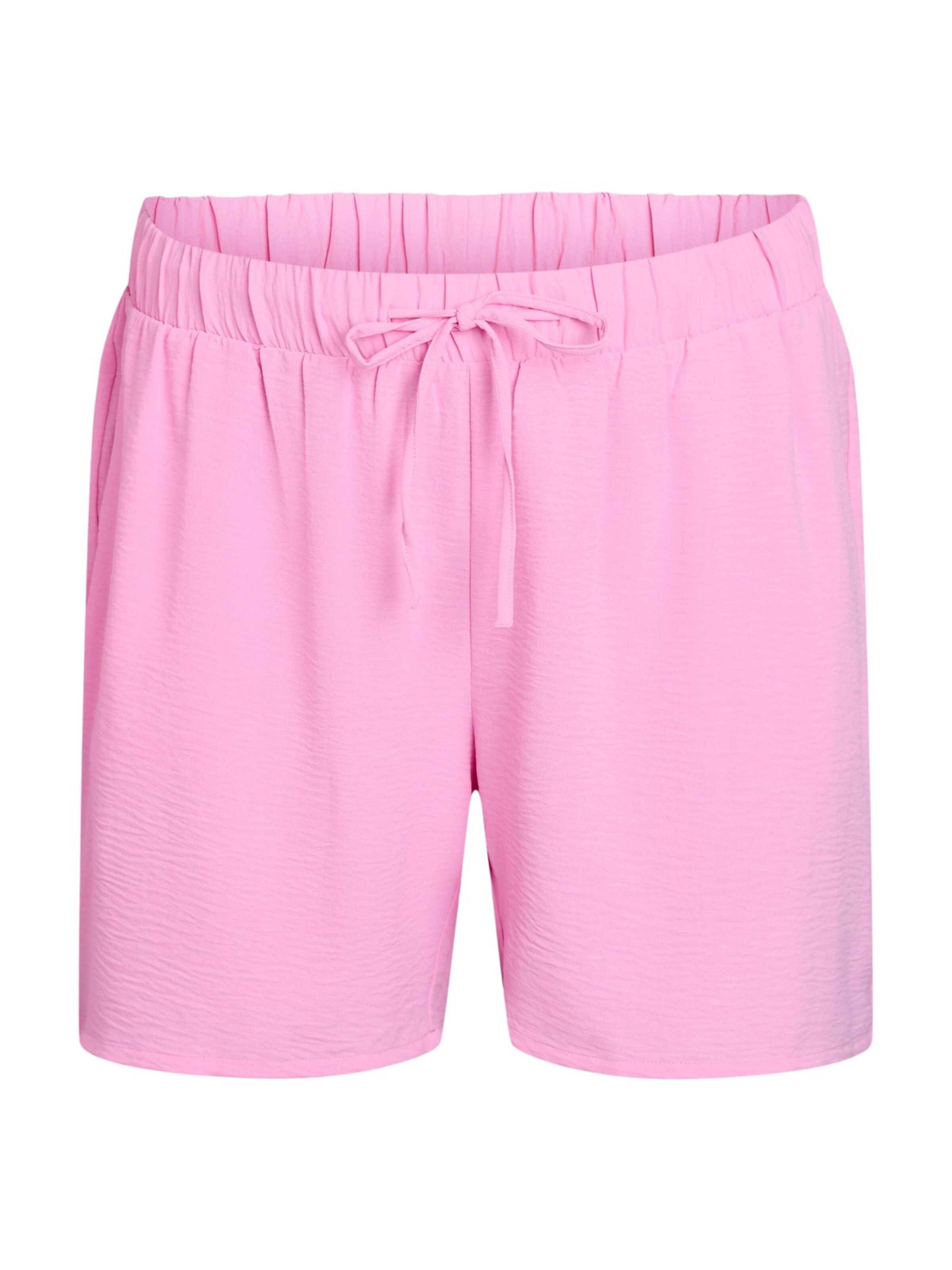 Zizzi Loosefit Nadrág 'Mfikka' - rózsaszín: elől