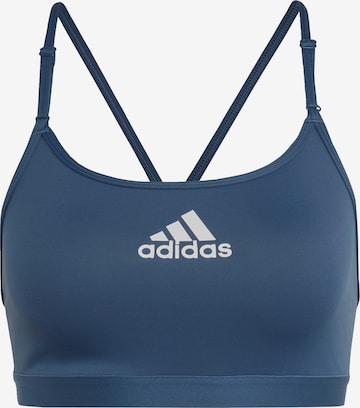 Soutien-gorge de sport ADIDAS SPORTSWEAR en bleu : devant