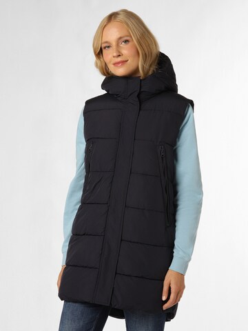 Marie Lund Bodywarmer ' ' in Blauw: voorkant