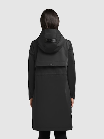 khujo Between-seasons coat 'Manao2' in Black